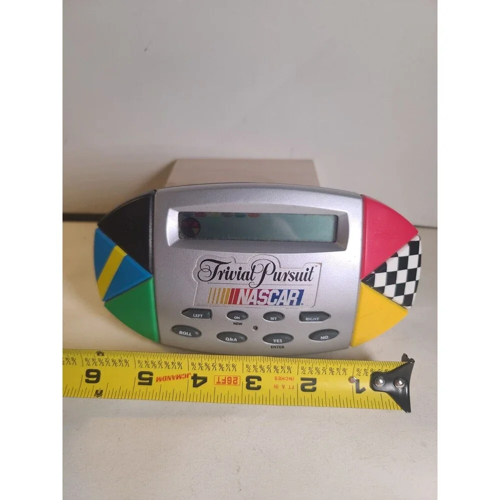 Parker Brothers Trivial Pursuit NASCAR EDITION Electronic Handheld Game Tested